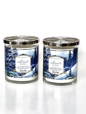 LAVENDER PINE Single Wick Candles